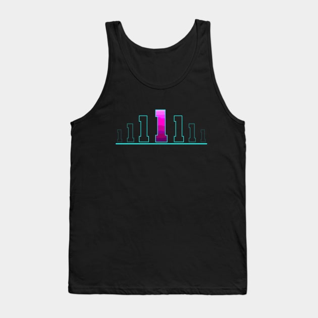 Number 1 Tank Top by T-Shirts Zone